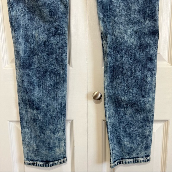 Miss Me Embellished Signature Ankle Skinny Jeans Acid Wash Mid Rise Size 30 Y2K - Picture 11 of 16